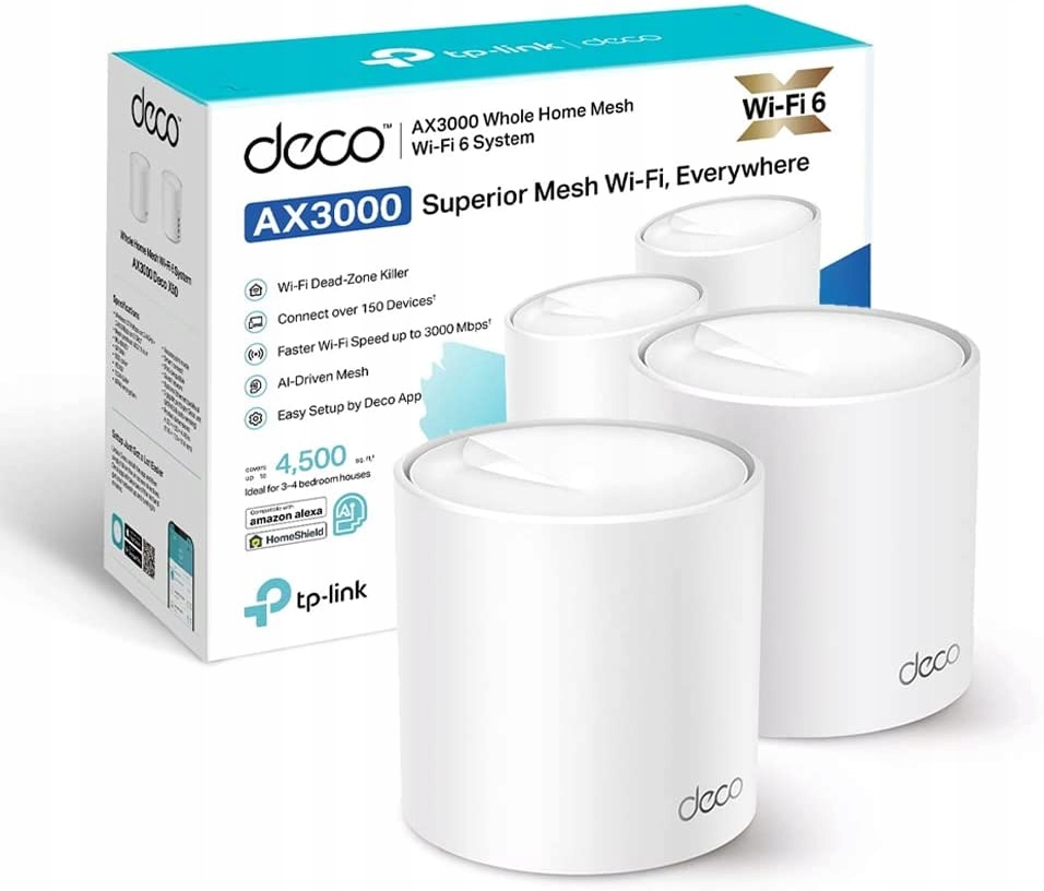 Tp Link System Wifi Deco X50 2 Pack - Niska cena na Allegro