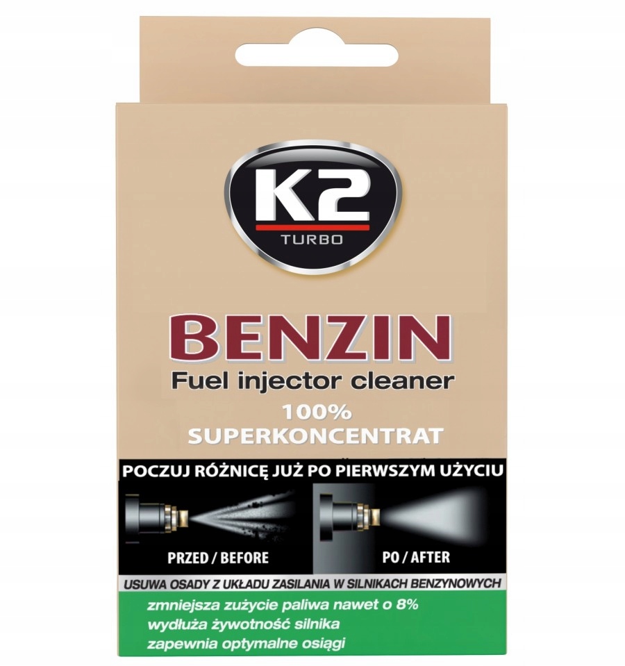 

K2 Benzin 50ML Do Czyszczenia Wtrysków Benzyna