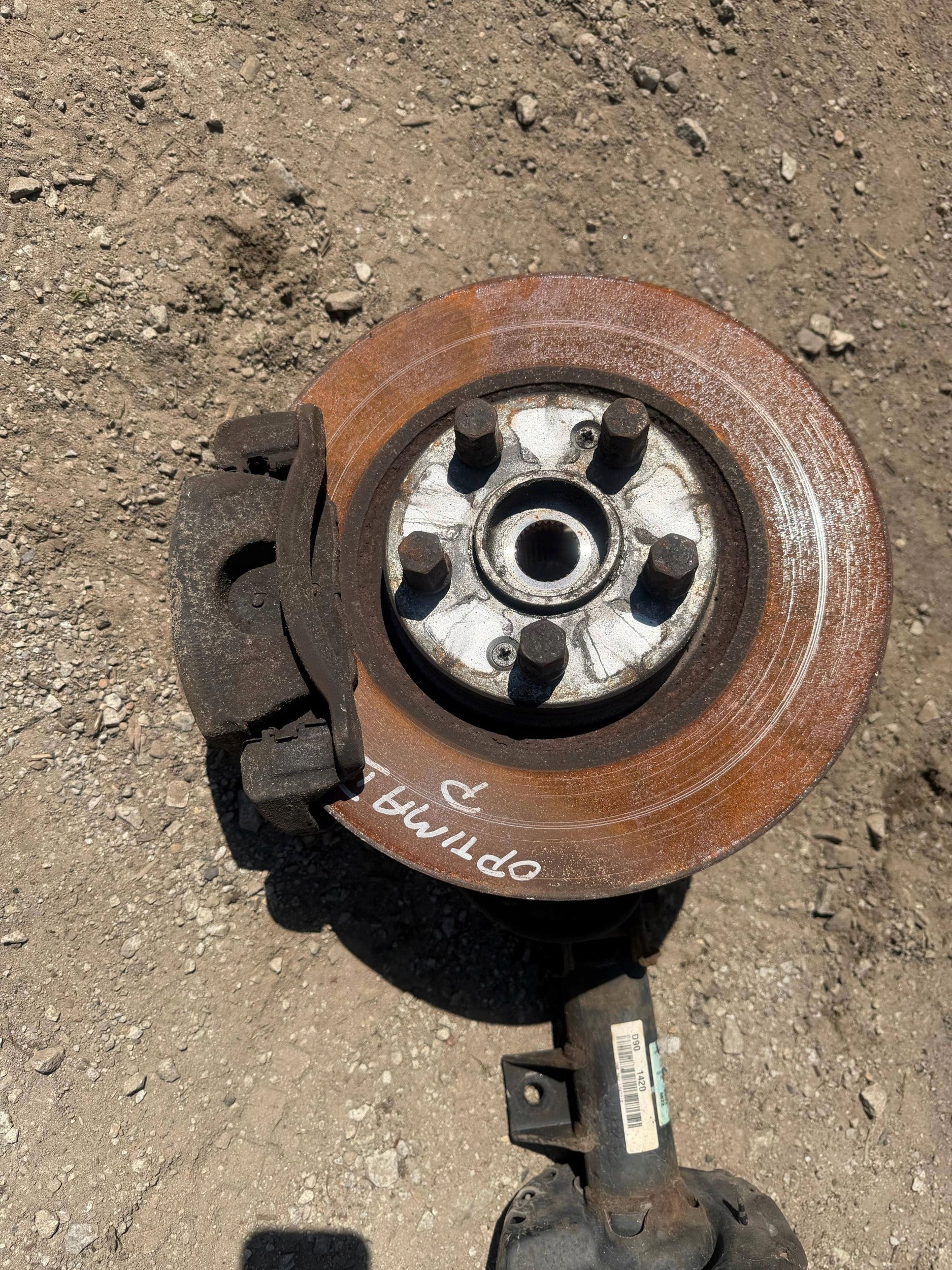 KIA OPTIMA IV 1.7 CRDI 15-20 swing shock absorber right front 54660-D4900