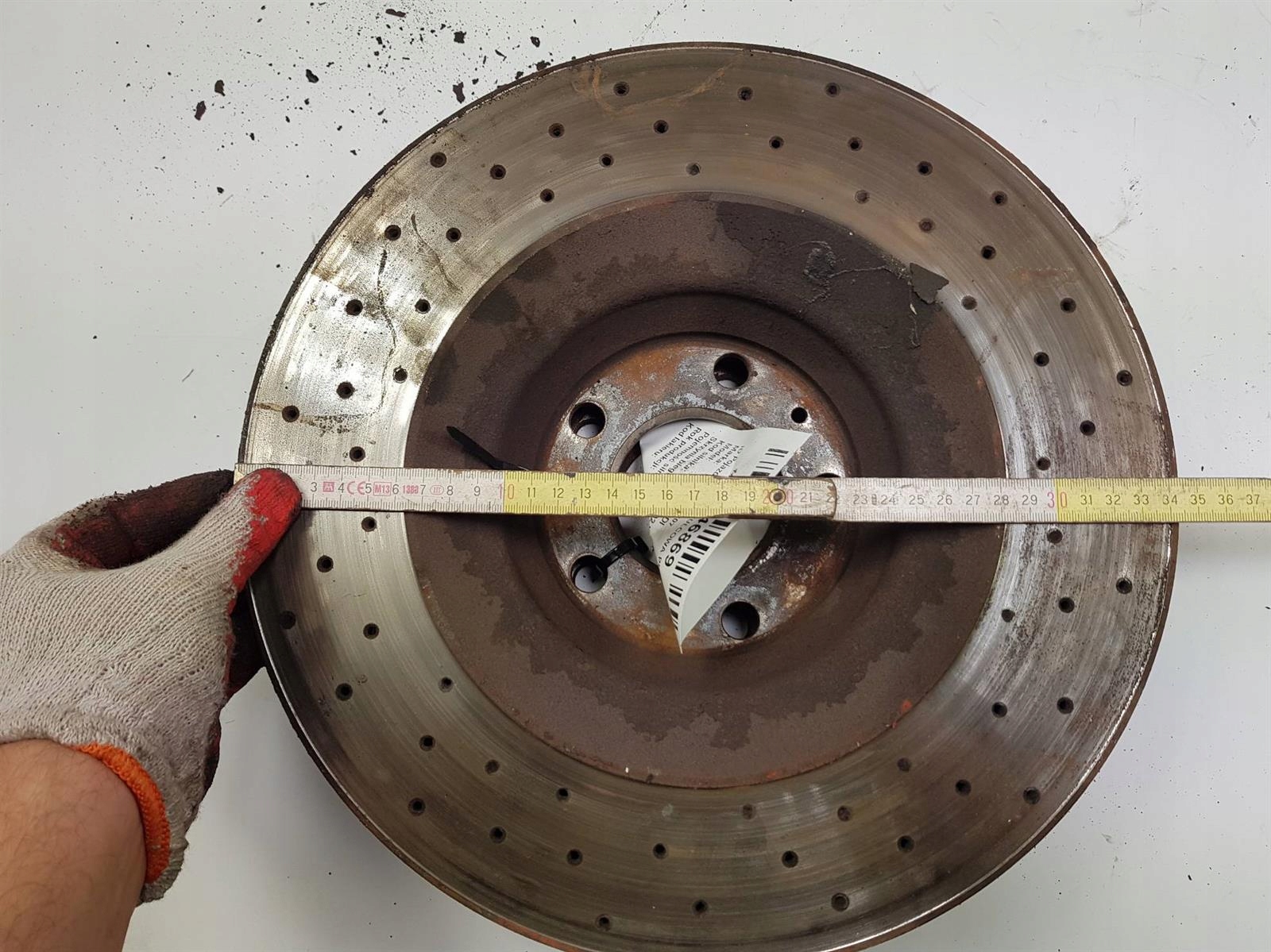 TARCZA HAMULCOWA PRZOD AUDI S8 D2 LIFT Parts manufacturer Audi original OE