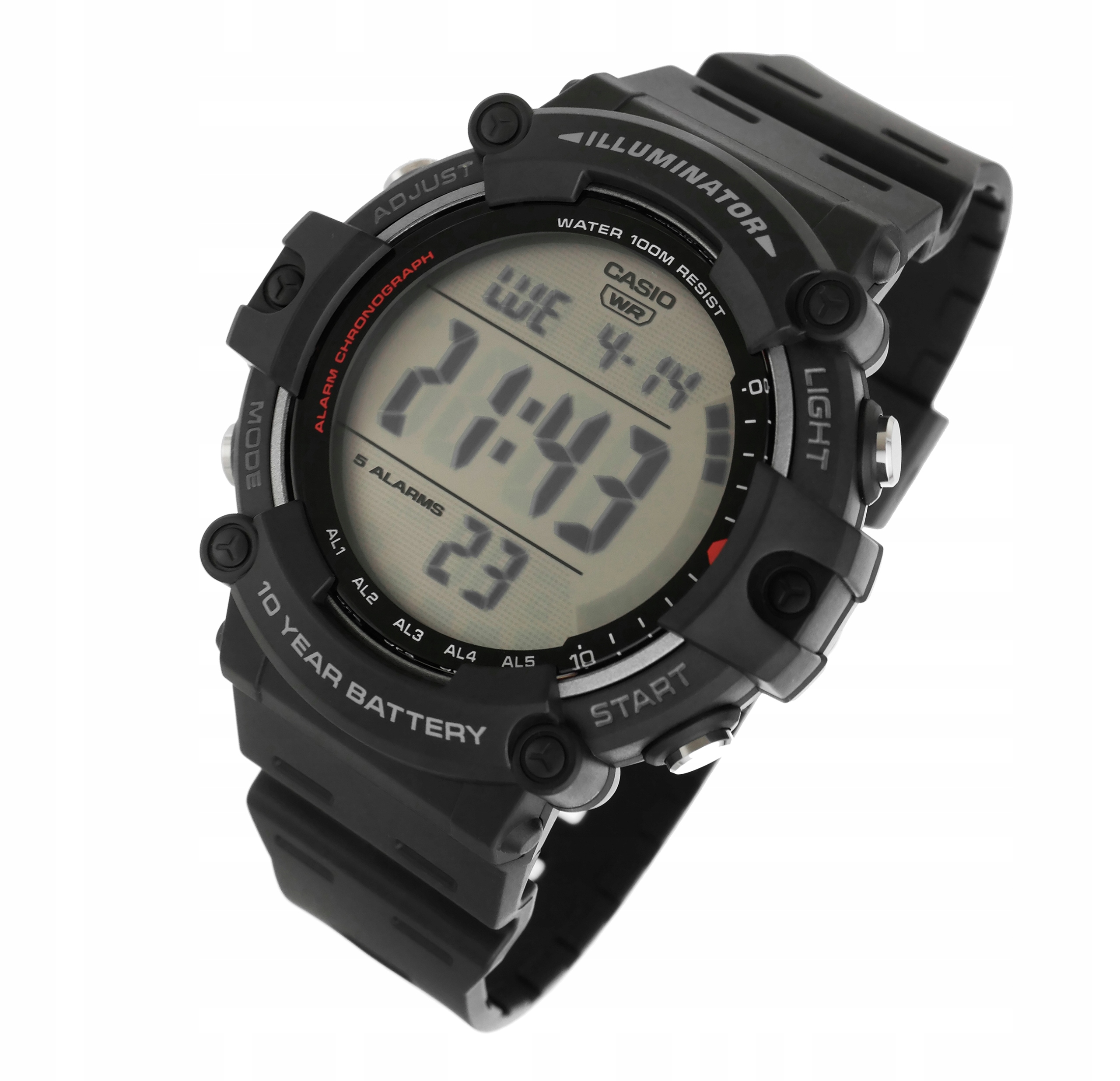 Zegarek Casio AE-1500WH-1AVEF Sportowy Wr 100M Box
