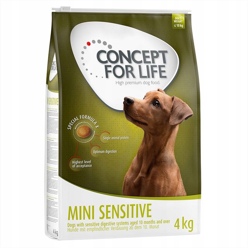 Concept for Life Mini Sensitive 4kg jagnięcina