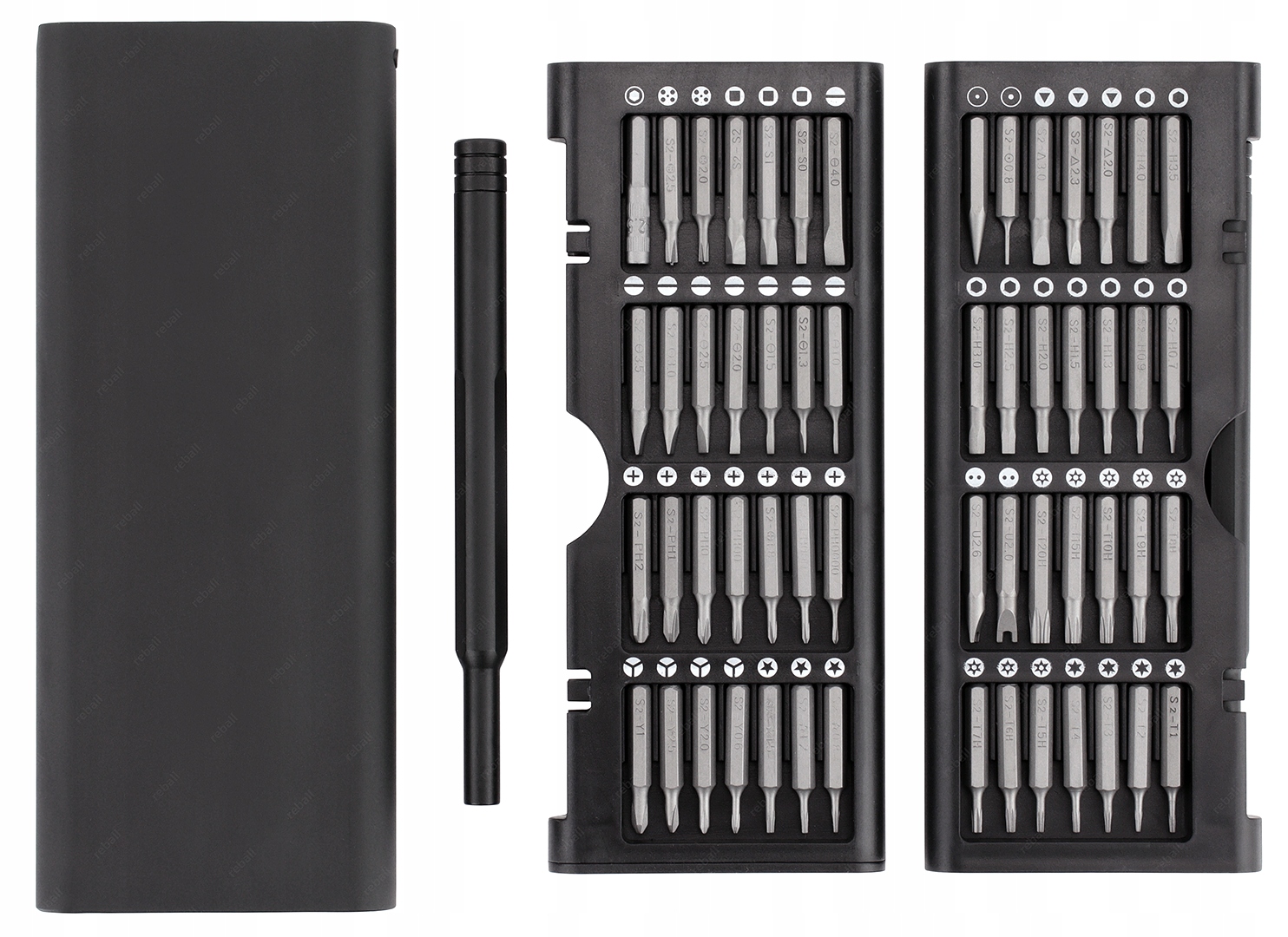 BOX WKRETAK ZESTAW 56 PRECYZYJNYCH BITOW MAGNET