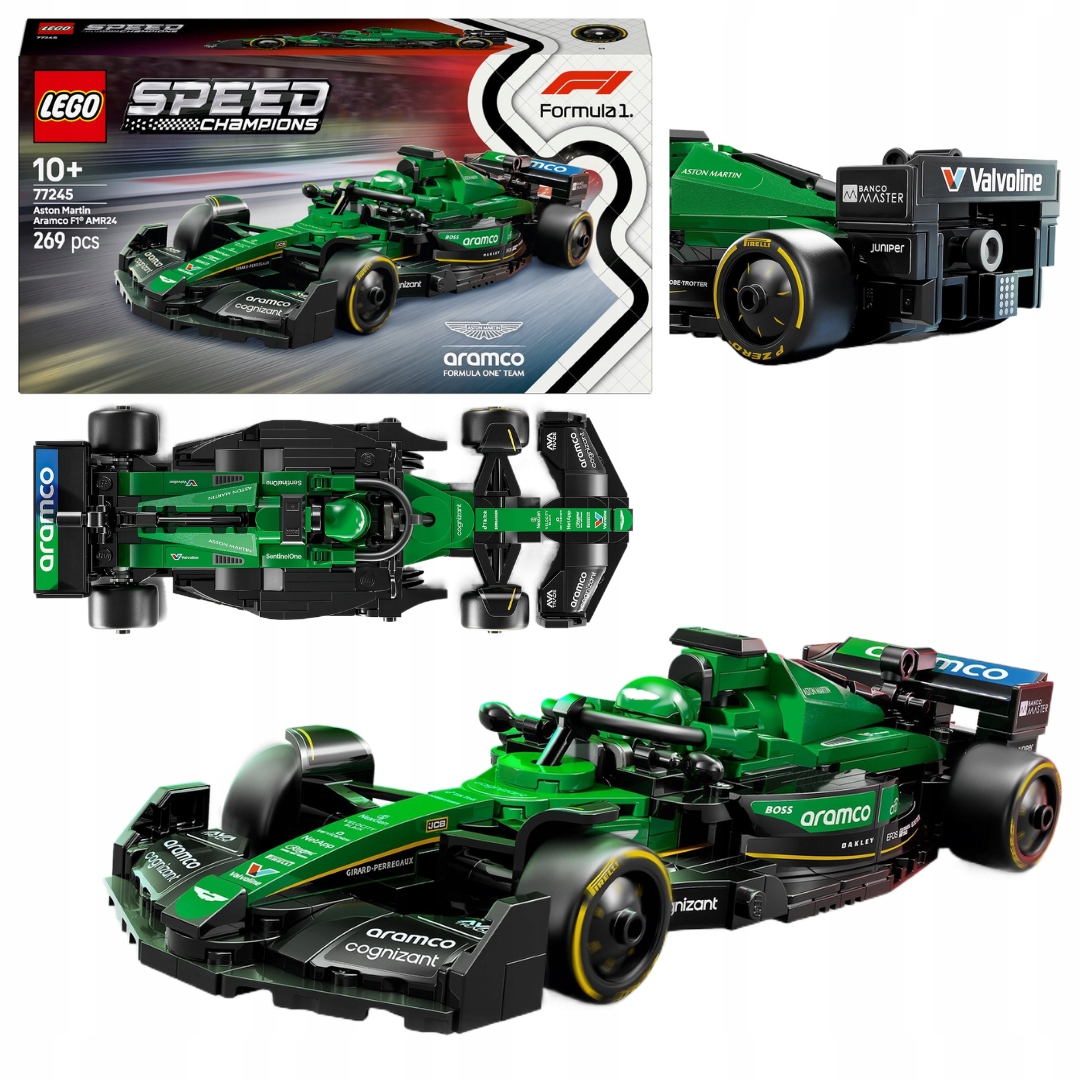 Lego Speed Champions Samochód Bolid F1 Aston Martin Aramco AMR24