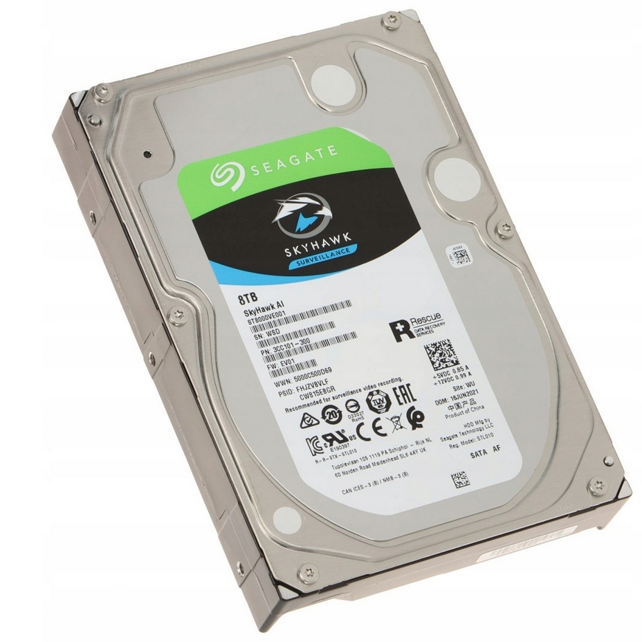Dysk Seagate SkyHawk 8TB ST8000VE001 GB Monitoring