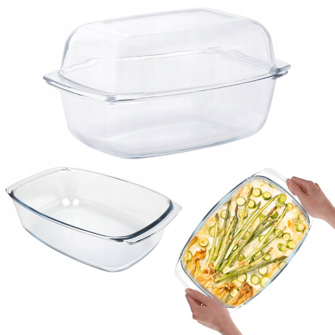 

Naczynie Żaroodporne z Pokrywą duże Termisil 7L