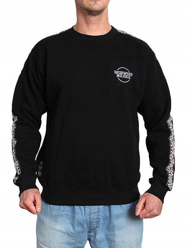Mikina Środowisko Miejskie Lampas Black r.XL
