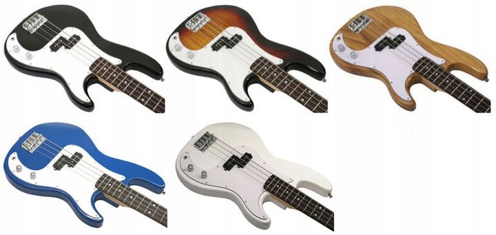 GITARA BASOWA TYPU FENDER PRECISION BASS - PROMO ! Waga produktu z opakowaniem jednostkowym 5 kg