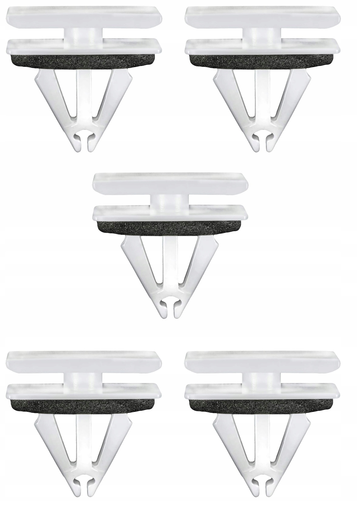 5X SPINKA LISTWY PROGU FORD FIESTA KUGA MUSTANG