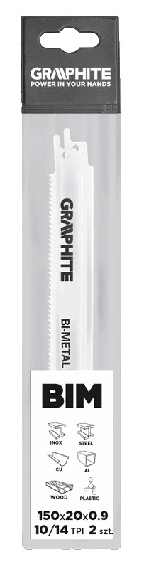 Brzeszczoty bagnetowe 2 szt. GRAPHITE 57H950 Marka Graphite