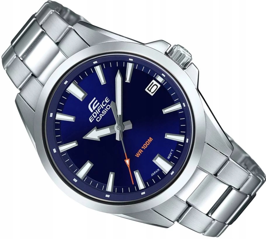 Klasické Pánské Hodinky Casio EFV-100D-2AVUEF Stalové Edifice Data WR100
