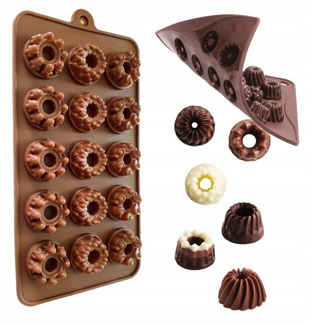 

Silikonowa Foremka Do Czekoladek Pralinek Żelków