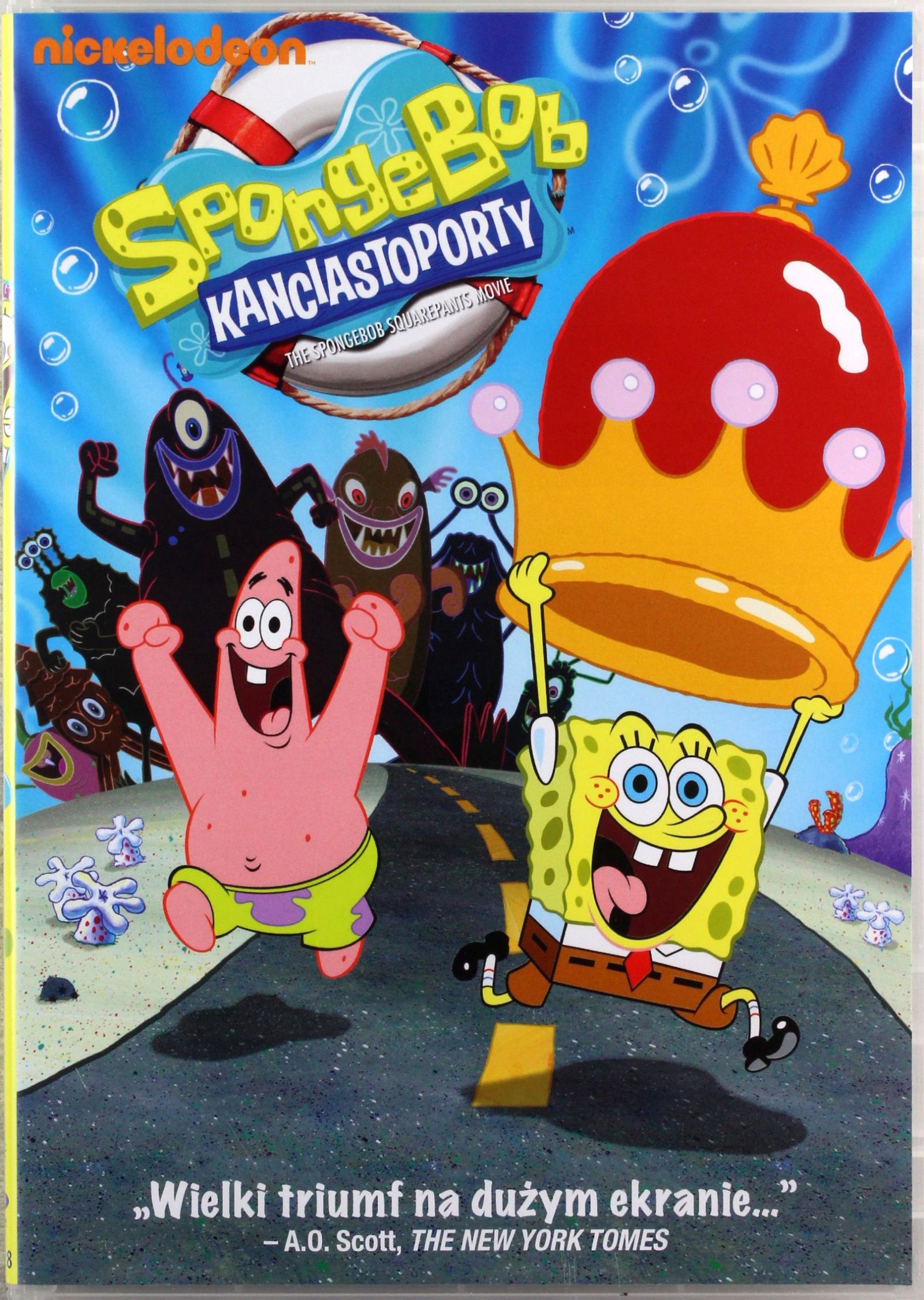 SPONGEBOB KANCIASTOPORTY (DVD)
