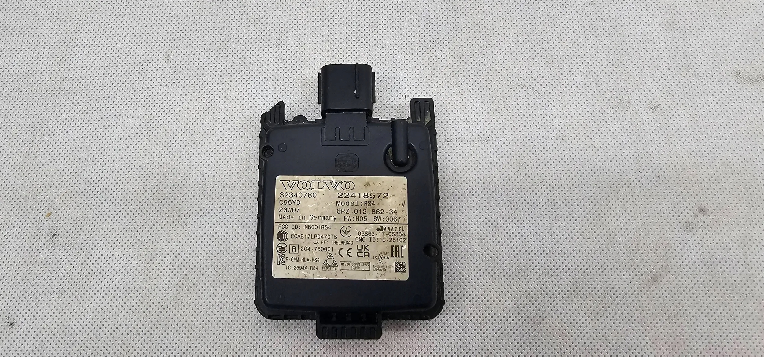 VOLVO XC60 II MODUŁ SENSOR MARTWEGO POLA BLISS RADAR 32340780