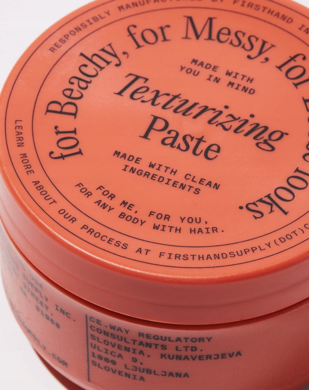 Firsthand Texturizing Paste 88ml - glinka do włosów Kod producenta 855334008037