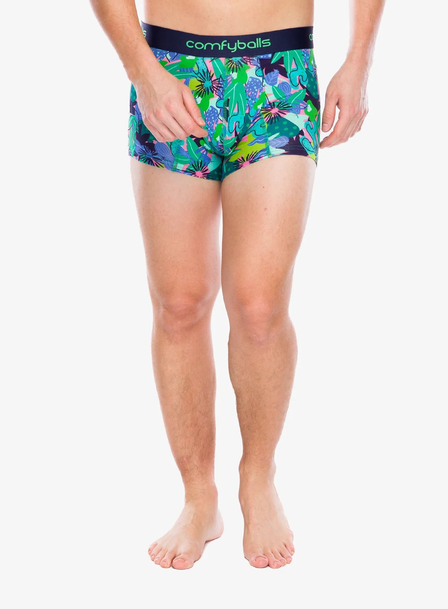 Bokserki termoaktywne Comfyballs Regular Cotton tropical XL