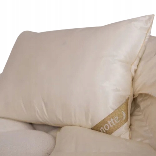 Luxusní Polštář Notte Dolce 50x60 cm Tříkomorový Hedvábí Husí peří
