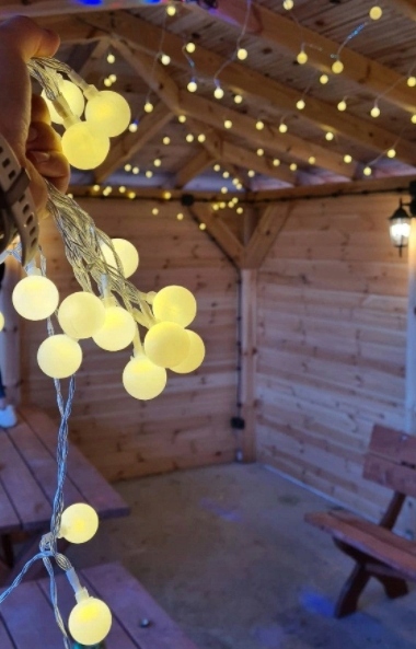 GIRLANDA świetlna lampki taras ogród 15m 50szt BALKON DZIAŁKĘ OGRÓD Marka Lumiled