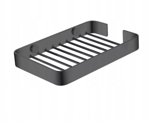 Stella košík šířka 20 cm, široký rámeček černý matný 16.042-B