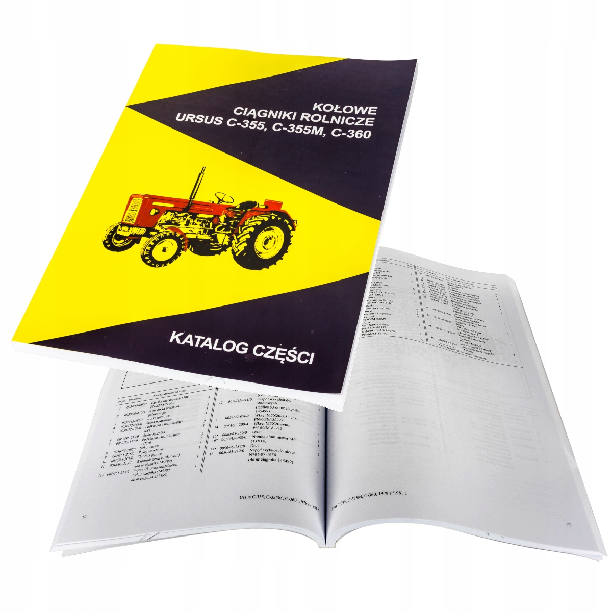 

Katalog Części Ciągnik Ursus C 360 C 355 C-360