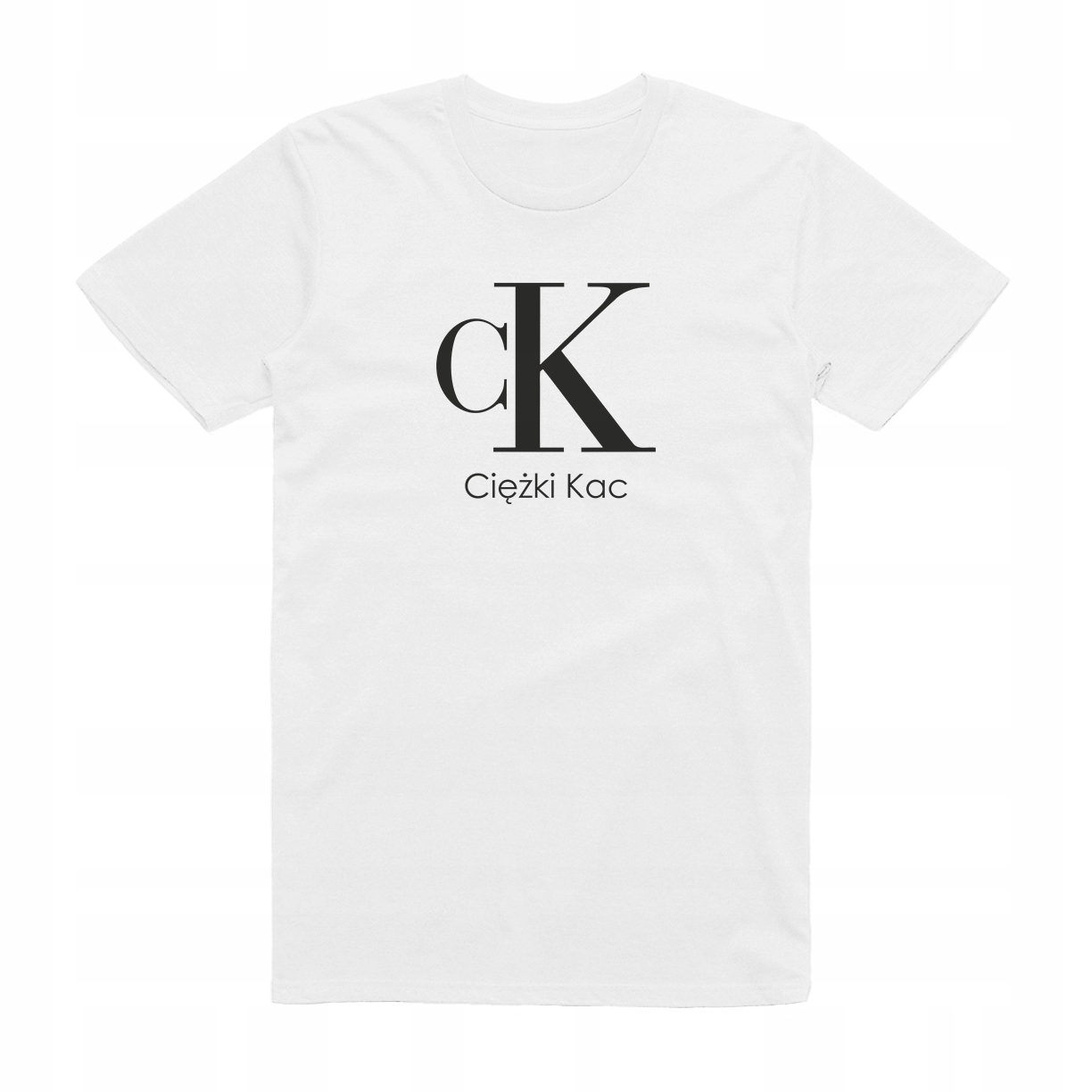 

L - Koszulka T-shirt Ciężki Kac Ck Parodia Prezent