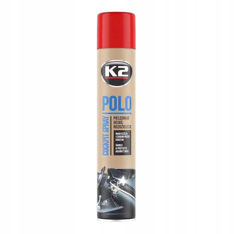

K2 Polo Cockpit Plak Nabłys Kokpit Truskawka 750ml