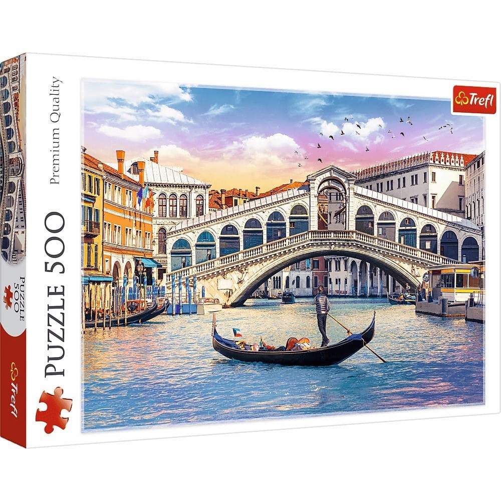 

Puzzle 500 el. Most Rialto Wenecja -trefl