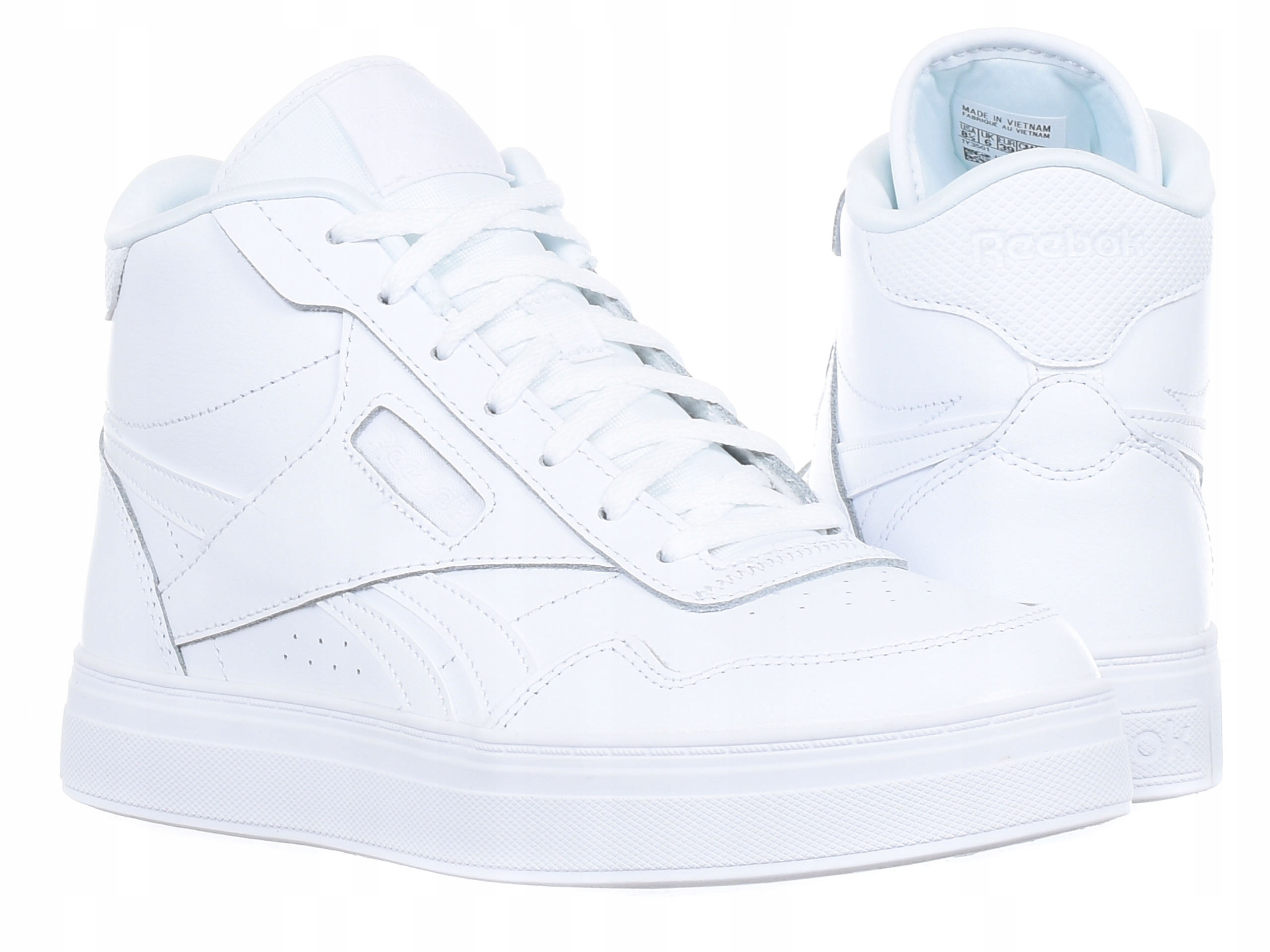 Boty Reebok Court Advanc GZ9614 tenisky bílé vysoké