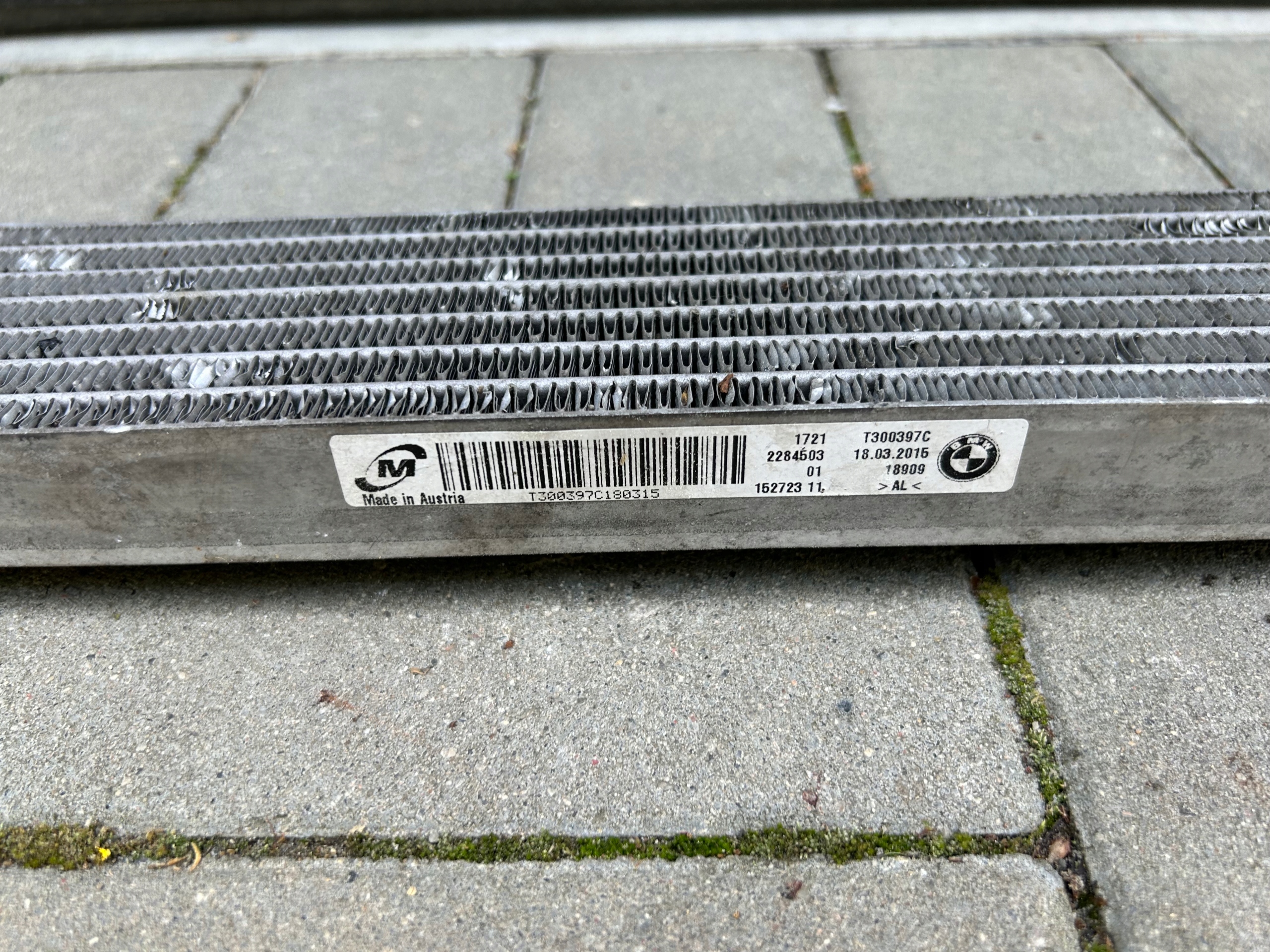 BMW M3 M4 m2 olaj hütö 17212284503
