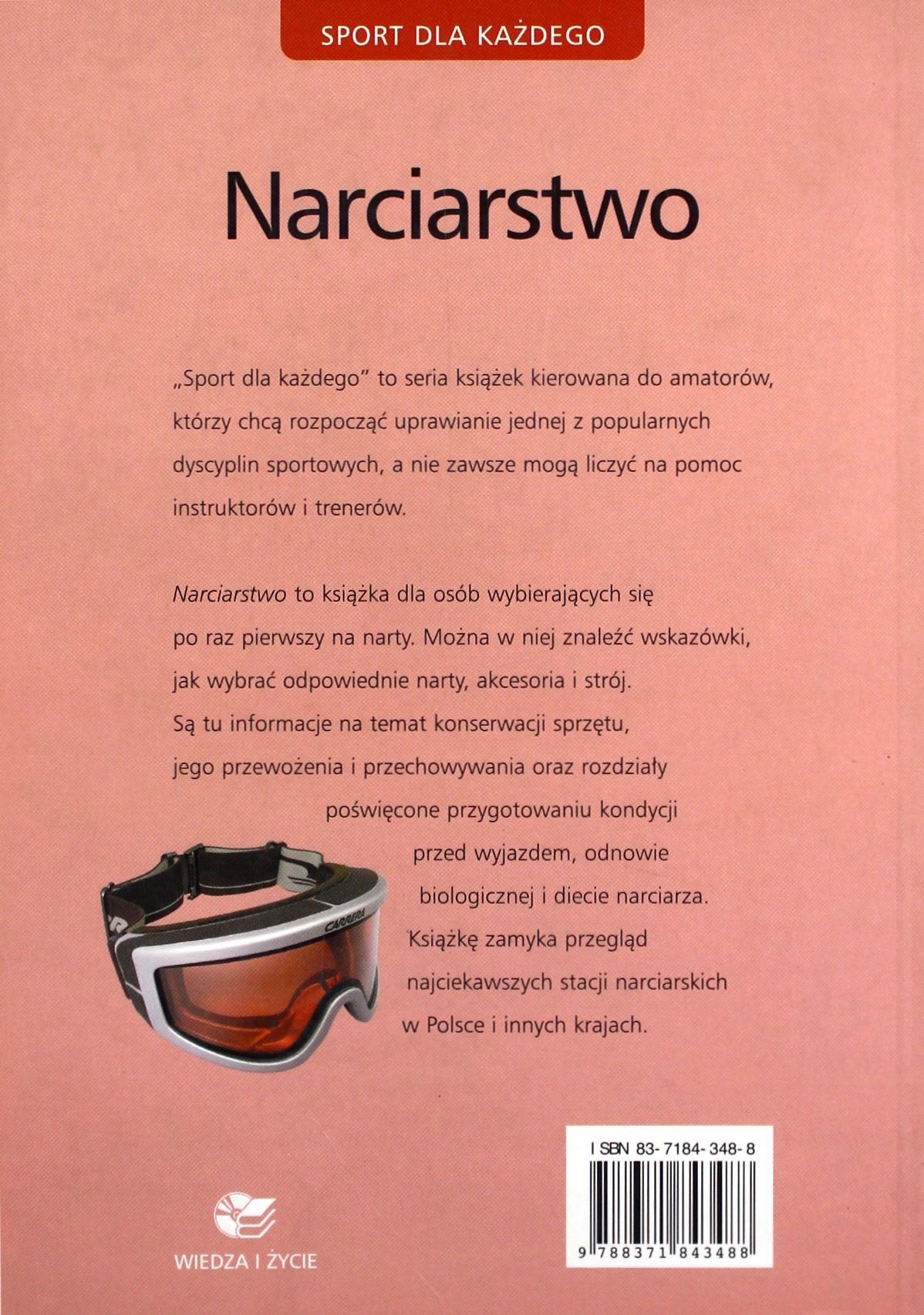 NARCIARSTWO. SPORT DLA KAŻDEGO - Barczyński T. [KSIĄŻKA] Stan opakowania oryginalne