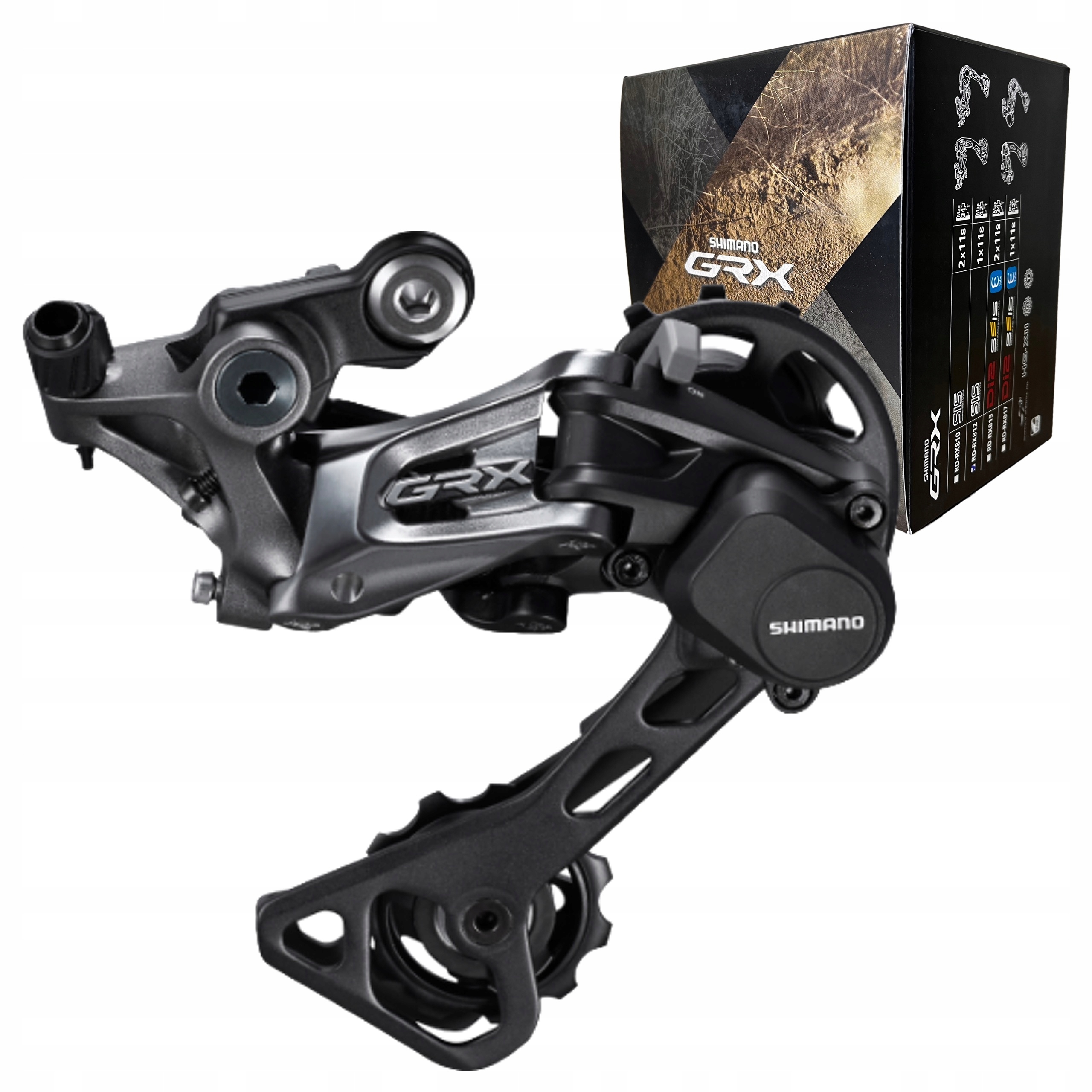 Przerzutka Shimano Grx RX812 1x11 max 42T Oryginalna Japan Pudełko
