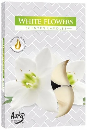 

Bispol Podgrzewacze świeczki tealight Kwiaty, 6szt