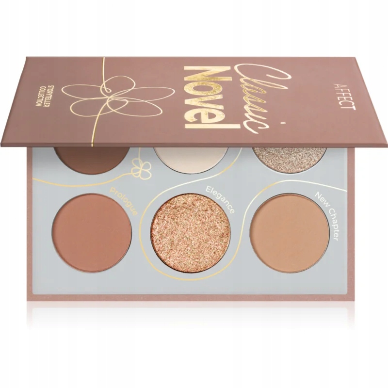 Affect Storyteller Colletion Classic Novel paletka očních stínů 6x2 g