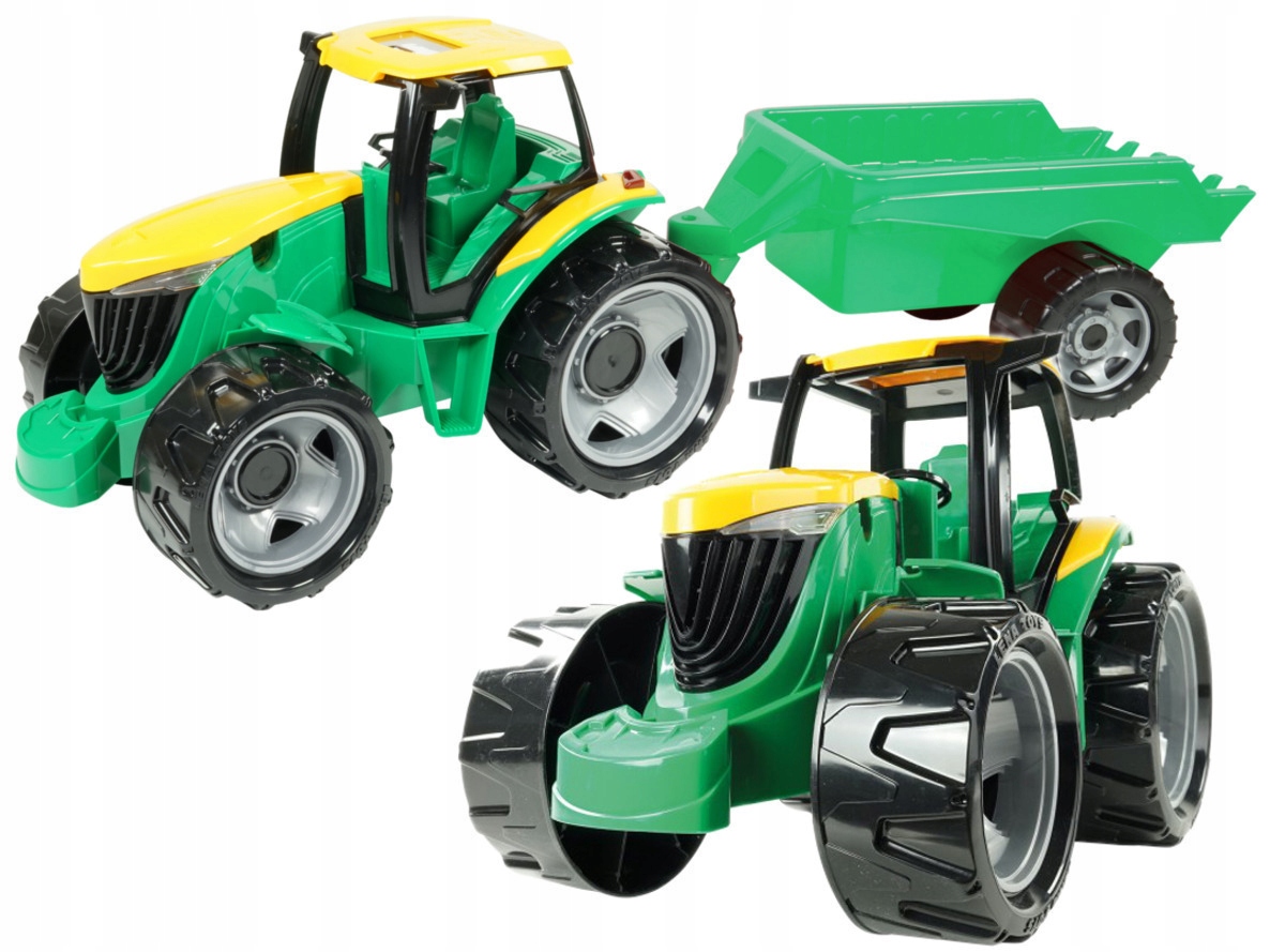 

Lena Duży Traktor Jeździk z Przyczepką 90 cm