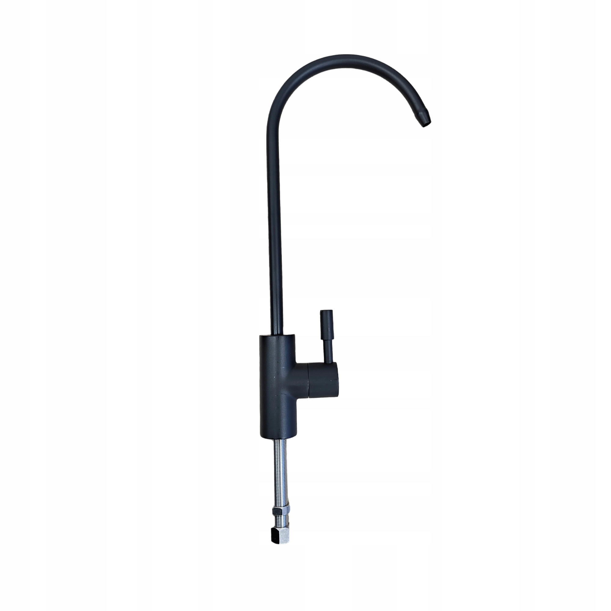 Wylewka Wody Kranik Filtr Osmoza Czarna Black Pojedyńcza Supreme