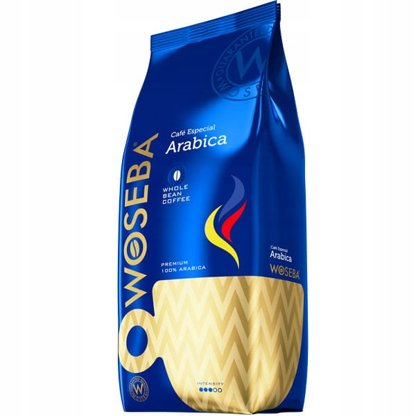 Levně Káva zrnková Arabica Woseba 1 Kg 1000 g zrno