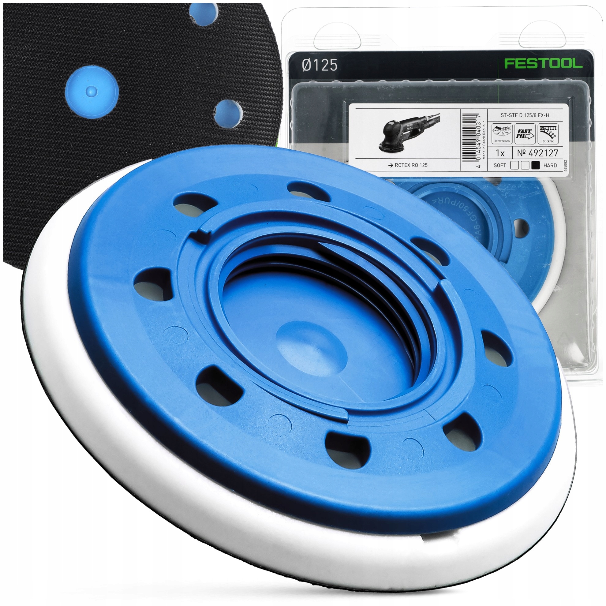 Brusný Talíř pevný disk pro brusku Ro 125 Feq Festool 125 mm