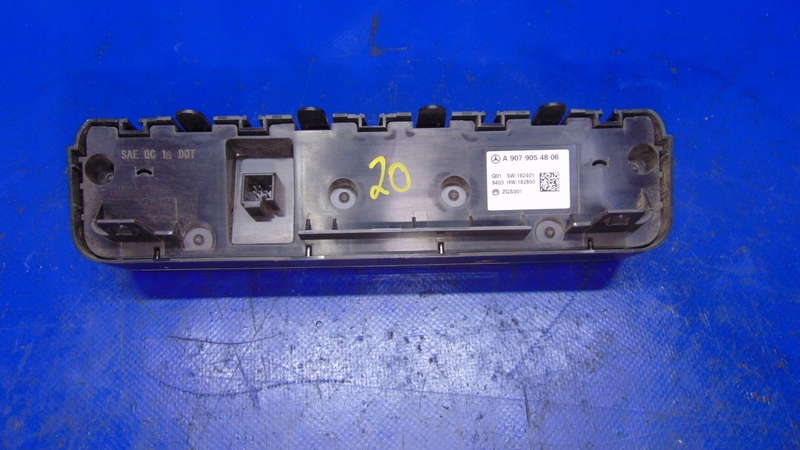 PANEL klími NADMUCHU klimatizaci MERCEDES SPRINTER A910 A907 18-25R
