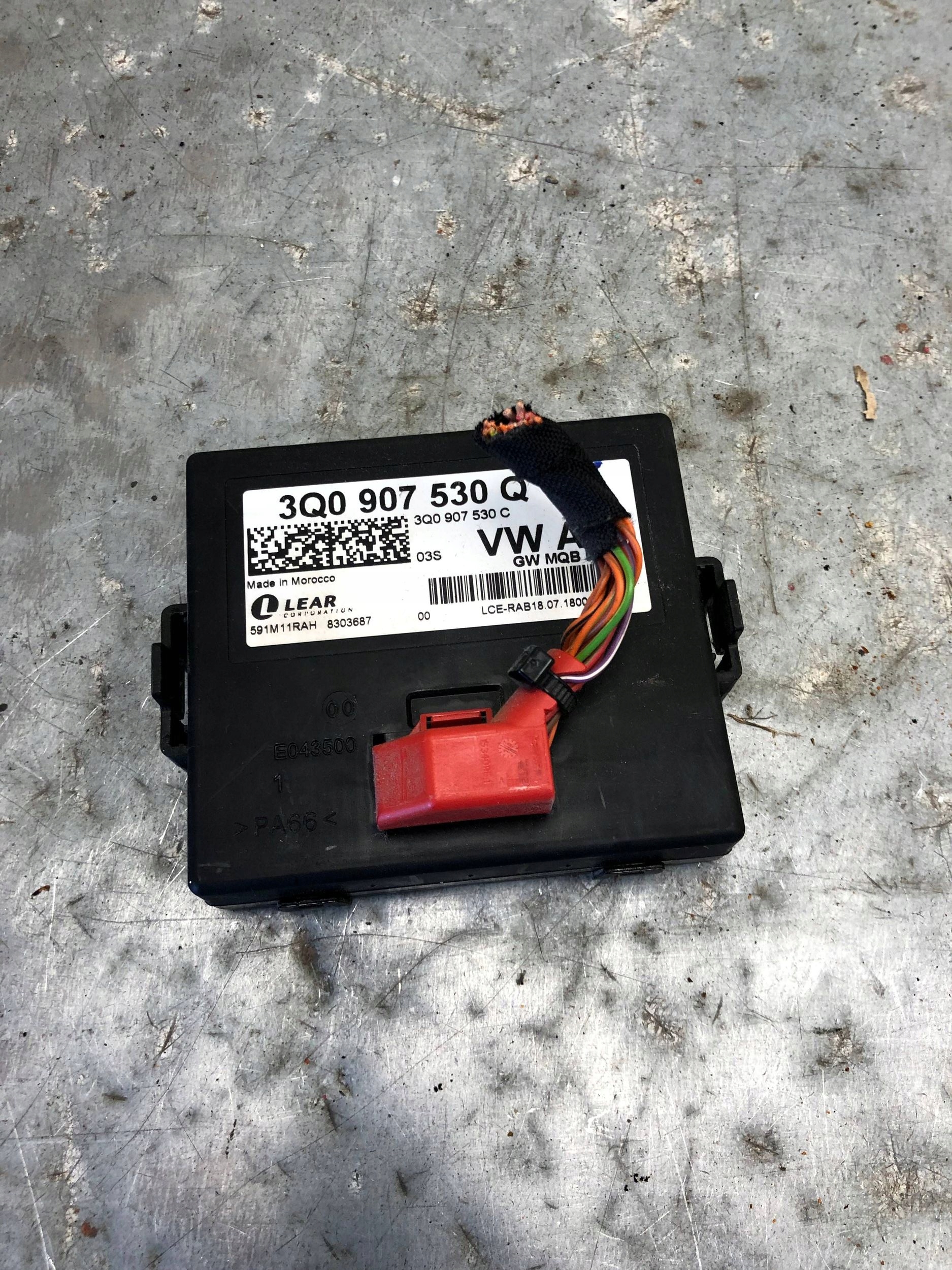 module control unit GATEWAY VW CRAFTER II 3Q0907530Q