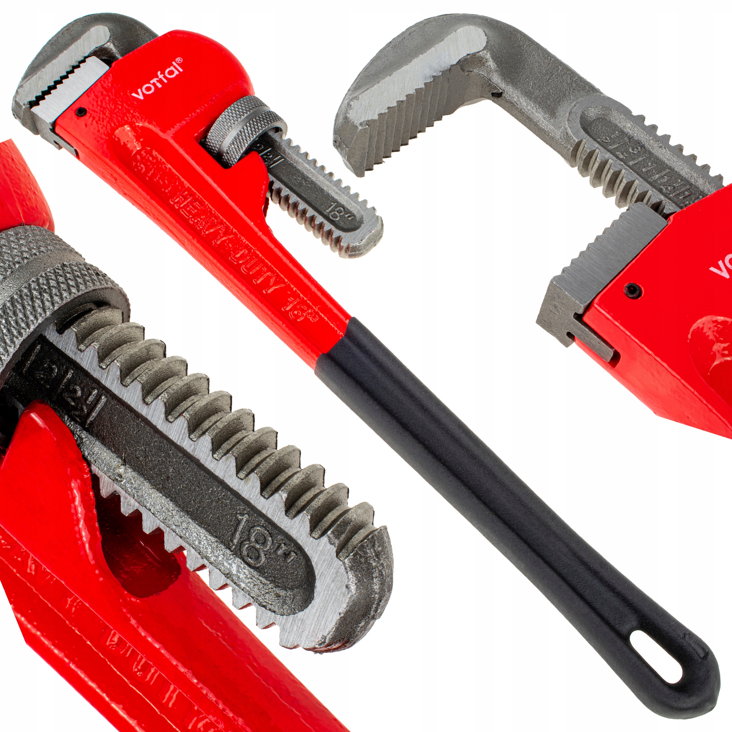 KLUCZ DO RUR STILLSON 18'' 450mm HYDRAULICZNY ŻABA
