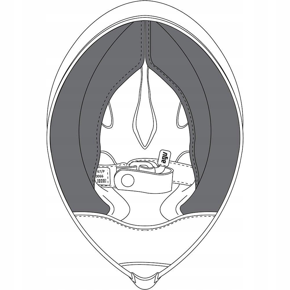 Policzki + kołnierz do kasku AGV Corsa R XL