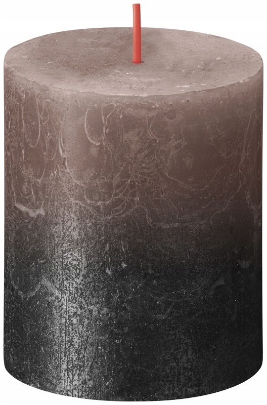 

Świeca Rustic 80/68 Sunset karmel antracyt