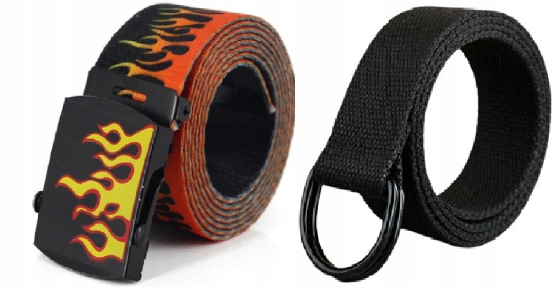 

Zestaw 2 Pasków Młodzieżowych Do Spodni 130 CM