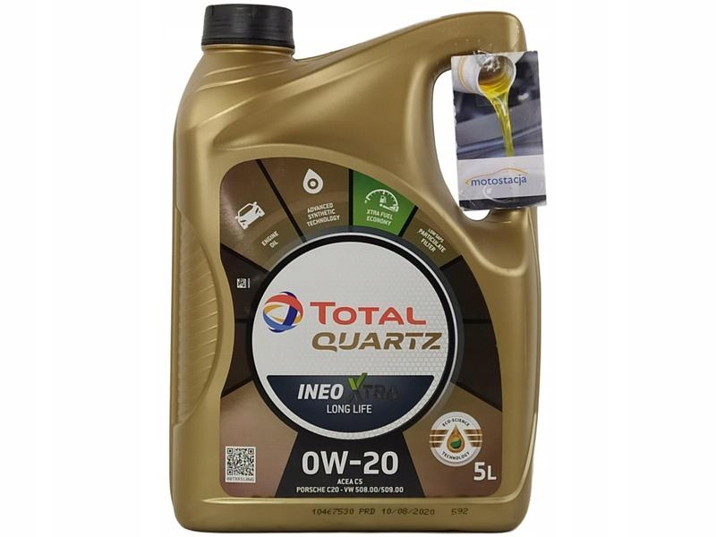 Total Olej 0W-20 Ineo Long Life 5L TOT0W205