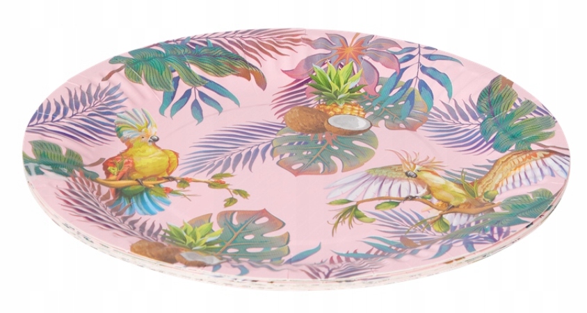 

Talerzyki Papierowe Jednorazowe Urodzinowe 8 Szt.