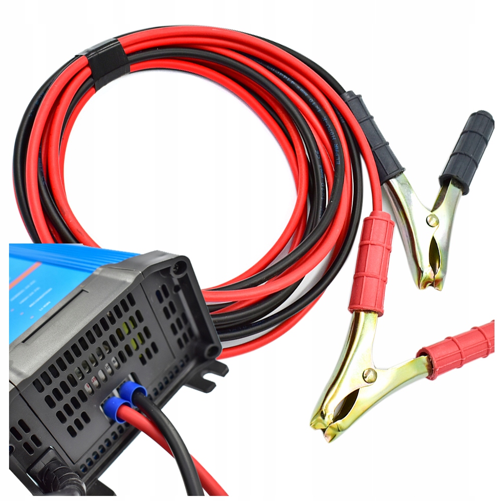 Kable Przewody Fumo 10mm2 3M 200A do ładowarek Victron IP22 15A 20A 30A