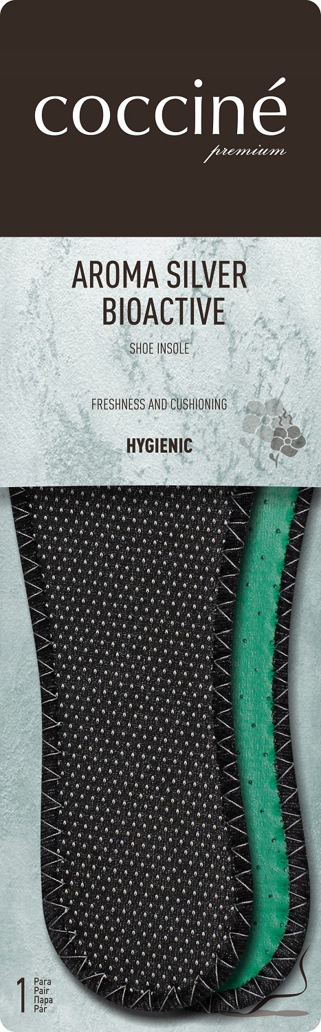 

Wkładki do butów Aroma Silver Coccine rozm 45/46