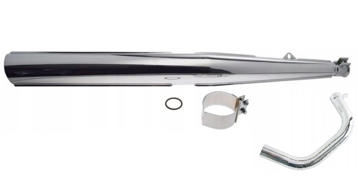 Nový Duells Komplet Výfukový Set Tlmič Wsk 175