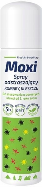 

Moxi spray dla dzieci komary kleszcze meszki 100ml