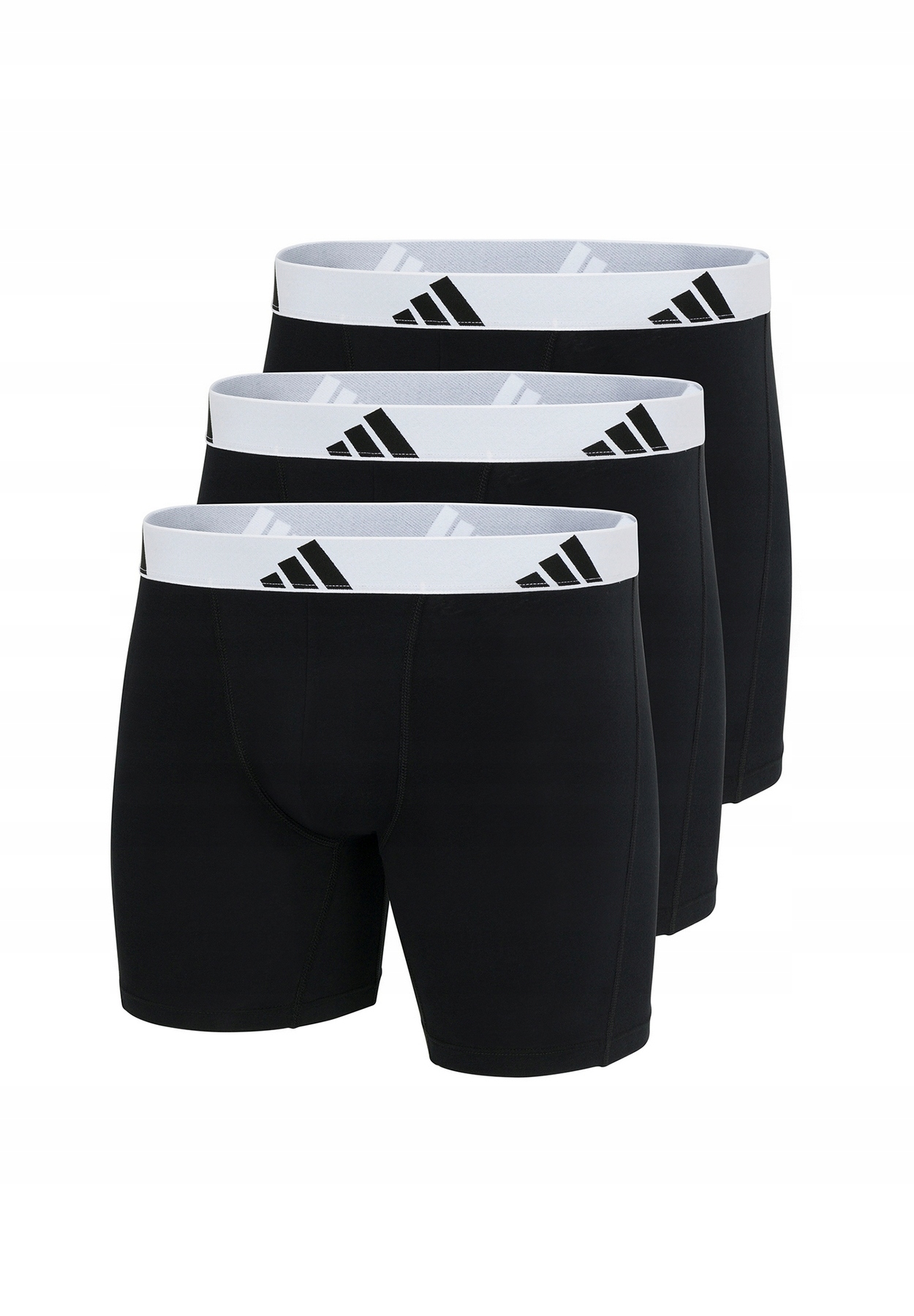 Bokserki męskie adidas Active Flex Shorts 3-PACK czarne 4AM004-006 r S